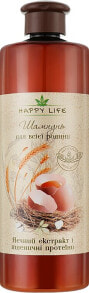 Haarshampoo mit Eiextrakt und Weizenproteinen - Happy Life