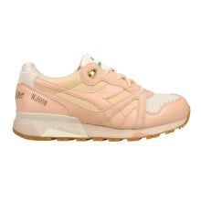 Купить бежевые мужские кроссовки Diadora: Diadora N9000 Ice Cream X Feature Lace Up Mens Beige, Pink Sneakers Casual Shoe