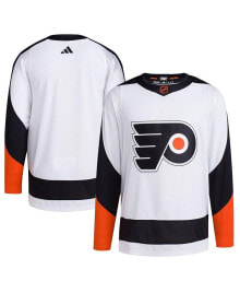 Men's White Philadelphia Flyers Reverse Retro 2.0 Authentic Blank Jersey