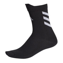 Мужские носки высокие черные Adidas Alphaskin Crew Ultralight FS9763