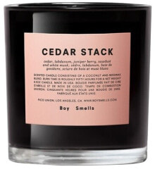 CEDAR STACK CANDLE