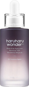 Anti-Aging-Gesichtsampulle - Haruharu Wonder Black Rice Hyaluronic Botanical 2GF Wonderful Ampoule