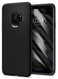 чехол силиконовый черный Galaxy S9 Spigen