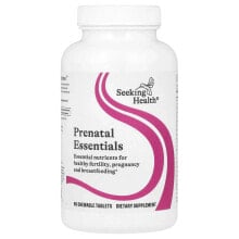 Prenatal Essentials, 60 Chewable Tablets