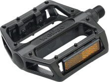 Купить педали для велосипедов Wellgo: Wellgo B087 Pedals - Platform, Aluminum, 9/16", Black