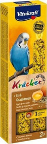 Корма и витамины для птиц vITAKRAFT VITAKRAFT Kracker - egg flask with seeds for a parakeet 2 pcs.