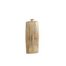 Vase Romimex White Golden Aluminium 23 x 54 x 13 cm