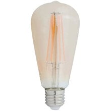 HEPOLUZ Vintage LED Filament ST64 Lamp E27 9W 2200K LED Bulb