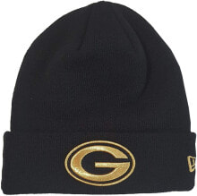 Men's hats new Era NFL Beanie Hat American Team Logo in Gold Limited