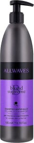 Shampoo für gefärbtes Haar gegen Gelbstich - Allwaves Blond Supreme Yellow Out Shampoo