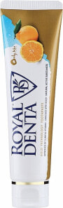 Zahnpasta mit Gold und Öl aus japanischer Mandarine - Royal Denta Jeju Orange And Gold Technology Toothpaste