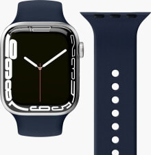 Купить аксессуары для умных часов и браслетов VONMÄHLEN: Vonmählen VonMählen Watchstrap for Apple Silicone Loop Case 1 Band One navy (AWS00003)