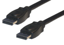 MCL Cable Display Port - 3 m - DisplayPort - DisplayPort - Black - 10.8 Gbit/s - Male/Male