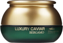 Luxuriöse Anti-Falten Gesichtscreme mit schwarzem Kaviar und Hyaluronsäure - Bergamo Luxury Caviar Wrinkle Care Cream