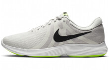 Nike REVOLUTION 4 运动 轻便透气 低帮 跑步鞋 男款 灰绿 / Nike Revolution 4 908988-019