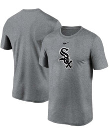 Nike men's Gray Chicago White Sox Large Logo Legend Performance T-shirt