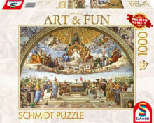 Schmidt Spiele Puzzle PQ 1000 MARKUS BINZ Dysputa o Naj¶więtszym