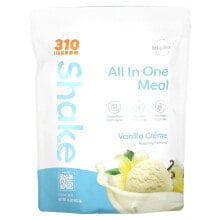 Растительный протеин 310 Nutrition, All-In-One Meal Shake, Vanilla Creme, 14.2 oz (403.2 g)