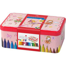 Фломастеры для рисования для детей faber-Castell 155534 капиллярная ручка Разноцветный 33 шт