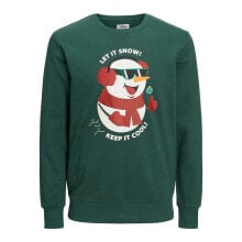 Men’s Sweatshirt without Hood JORTOON Jack & Jones 23149 Green