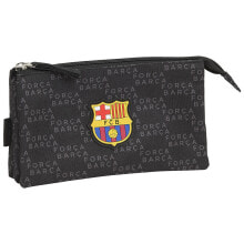 SAFTA F.C Barcelona Força Barça Triple Pencil Case