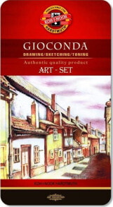 Koh I Noor Zestaw KOH-I-NOOR Gioconda Artset mały, kasetka metalowa Koh-I-Nor