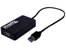 Plugable USB 3.0 to HDMI Video Graphics Adapter with Audio for Multiple Monitors купить онлайн