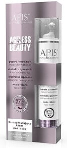 Biostimulierende Augencreme - APIS Professional Ageless Beauty With Progeline Biostimulating Eye Cream