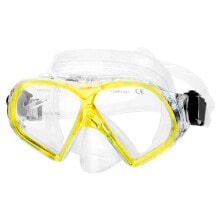 Masks and snorkels for scuba diving