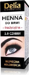 Delia Henna do brwi 1.0 Czarna