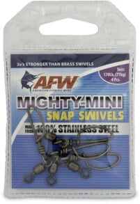 Вертлюжки, застежки, заводные кольца для рыбалки American Fishing Wire купить от $13