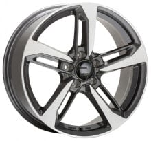 Колесный диск литой 2DRV WH36 dark gunmetal hochglanzpoliert 8.5x19 ET40 - LK5/112 ML66.6