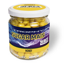 Прикормки для рыбалки zEBCO Honey/Yellow Trophy Sugar Mais 125g