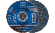 Шлифнасадки и аксессуары для электроинструмента PFERD PFC 115 Z 60 SG POWER STEELOX шлифовальный расходный материал для роторного инструмента Металл