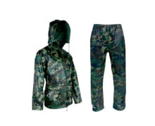 Rainproof set jacket + pants Military XXXL (KPL3066)