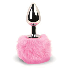 Плаг или анальная пробка FeelzToys Bunny Tail Butt Plug with Tail Pink