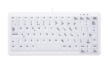 Клавиатуры cHERRY AK-C4110 клавиатура USB QWERTY Британский английский Белый AK-C4110F-US-W/UK