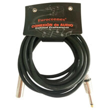 EUROCONNEX /F Mono Jack Cable jack 3.5 cable 4316-10 M 10 m 6.35 mm