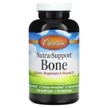 Carlson, Nutra-Support Bone, 180 мягких таблеток