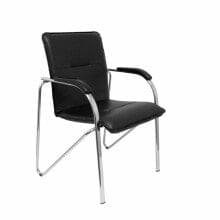 Reception Chair Balsa P&C 2259SPNECR Black (2 uds)