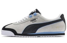 Puma Roma X Manchester City Trainers 曼彻斯特 复古综合训练鞋 男女同款 灰色 / Кроссовки Puma Roma X Manchester City Trainers 370906-01