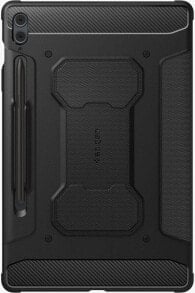 Etui na tablet Spigen Rugged Armor Pro, black - Samsung Galaxy Tab S9 FE+ 2023 купить онлайн