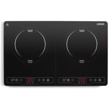 Кухонные плиты lIVOO DOC236 двойная индукционная плита - 22 см - от 60 до 240 - черный