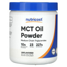 Nutricost, порошок из масла MCT, без добавок, 454 г (16 унций)