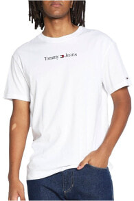 Мужские спортивные футболки и майки TOMMY JEANS (Томми Джинс)