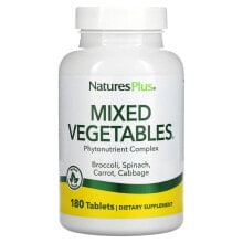 Зелень и зеленые овощи натурес Плюс, Mixed Vegetables, 180 таблеток