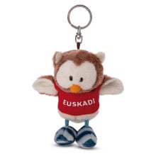 NICI Owl T-Shirt Euskadi 10 cm Key Ring