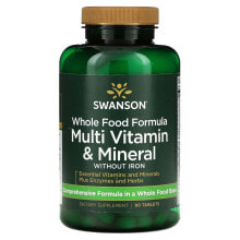Whole Food Formula, Multi Vitamin & Mineral, 90 Tablets