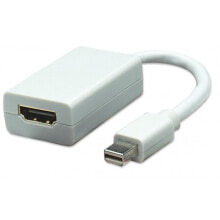 Techly IADAP-MDP-HDMIF кабельный разъем/переходник Mini DisplayPort HDMI Белый