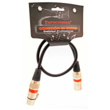 EUROCONNEX 0655 M/F XLR Cable 50 cm